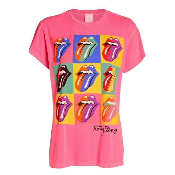MADEWORN Rolling Stones 89 Multi Tongue Tee XS - Picture 1 of 8